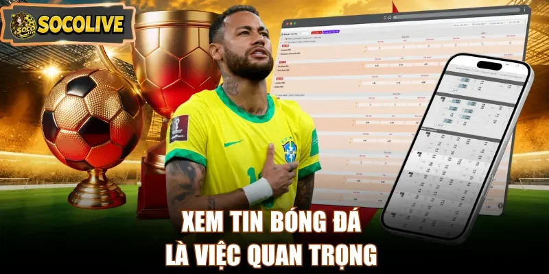 Xem tin bóng đá là việc quan trọng